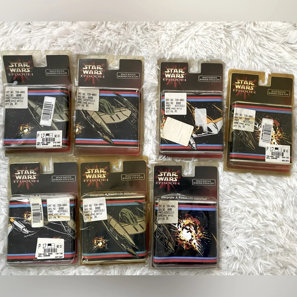 Vintage Star Wars Boarder Wallpaper 7pc